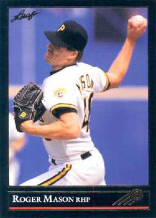 1992 Leaf Black Gold #454 Roger Mason NM-MT  Pittsburgh Pirates 
