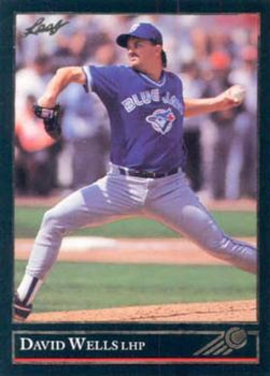 1992 Leaf Black Gold #483 David Wells NM-MT  Toronto Blue Jays 