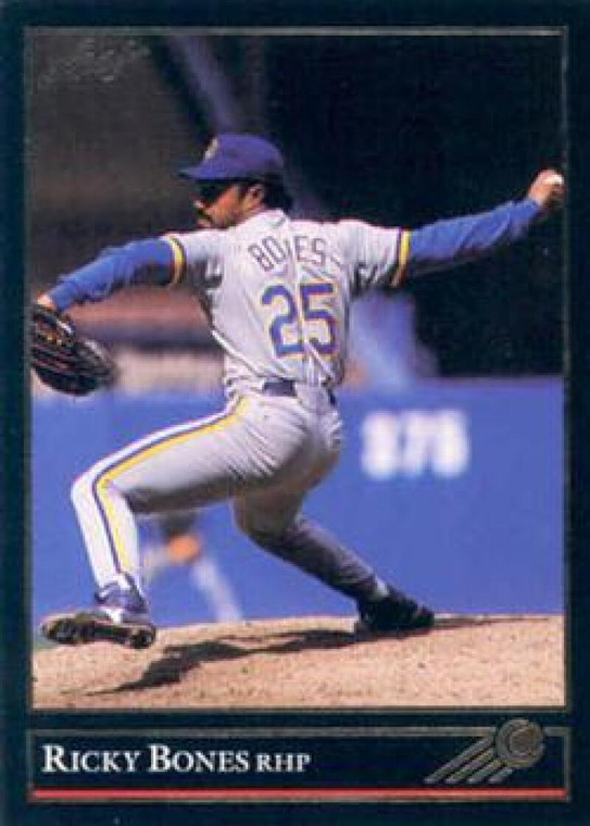 1992 Leaf Black Gold #500 Ricky Bones NM-MT  Milwaukee Brewers 