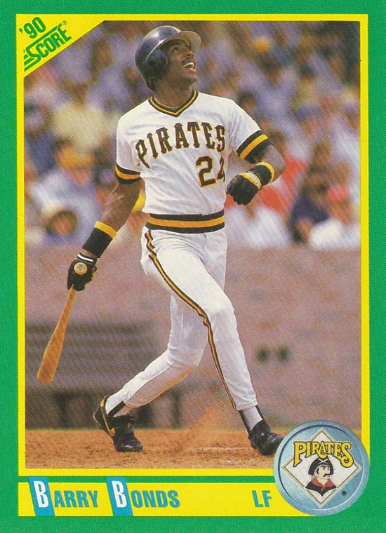 1990 Score #4 Barry Bonds VG Pittsburgh Pirates 