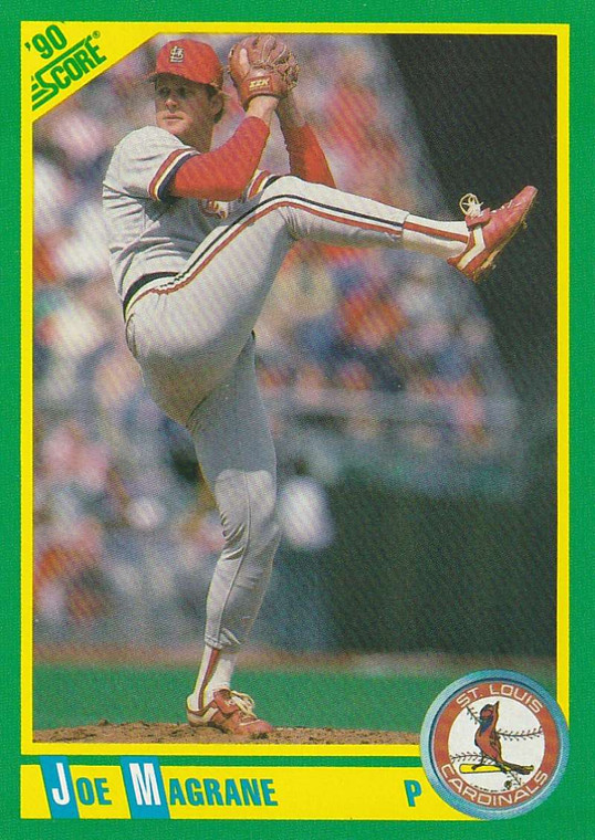 1990 Score #17 Joe Magrane VG St. Louis Cardinals 