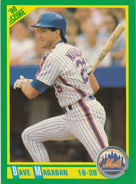 1990 Score #46 Dave Magadan VG New York Mets 