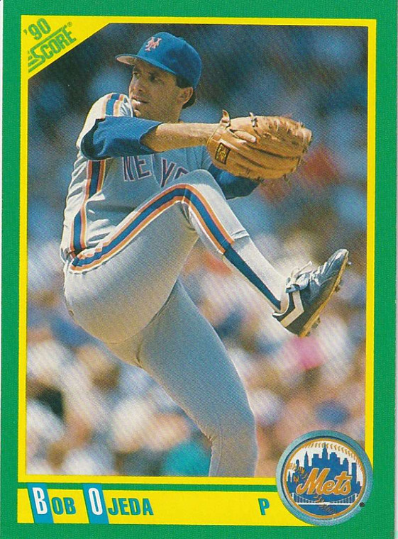 1990 Score #53 Bob Ojeda VG New York Mets 
