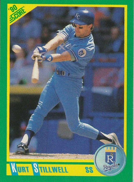 1990 Score #96 Kurt Stillwell VG Kansas City Royals 