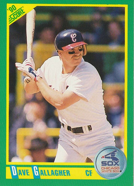 1990 Score #115 Dave Gallagher VG Chicago White Sox 