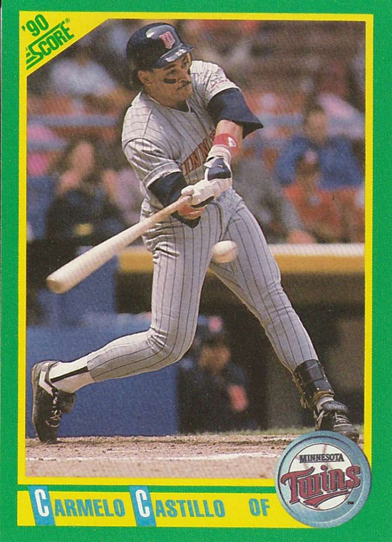 1990 Score #123 Carmen Castillo VG Minnesota Twins 