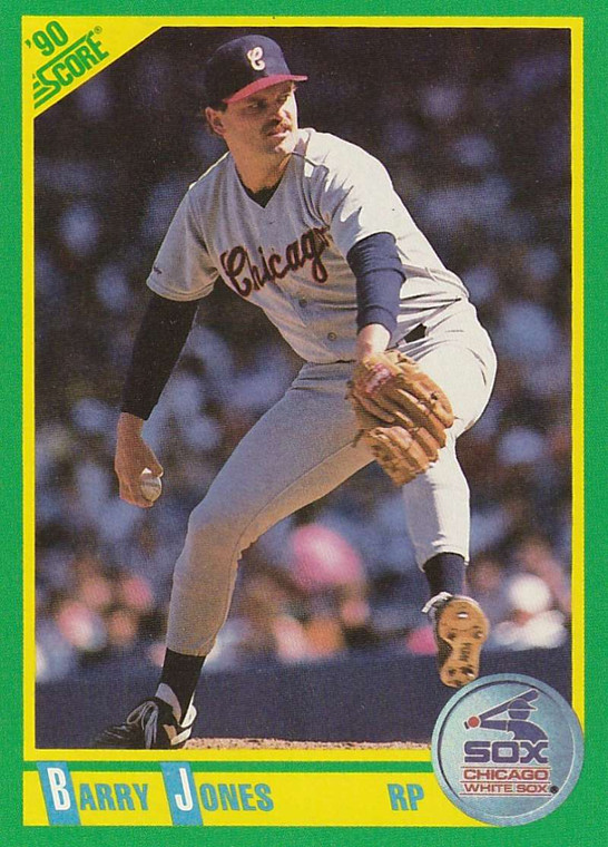 1990 Score #152 Barry Jones VG Chicago White Sox 