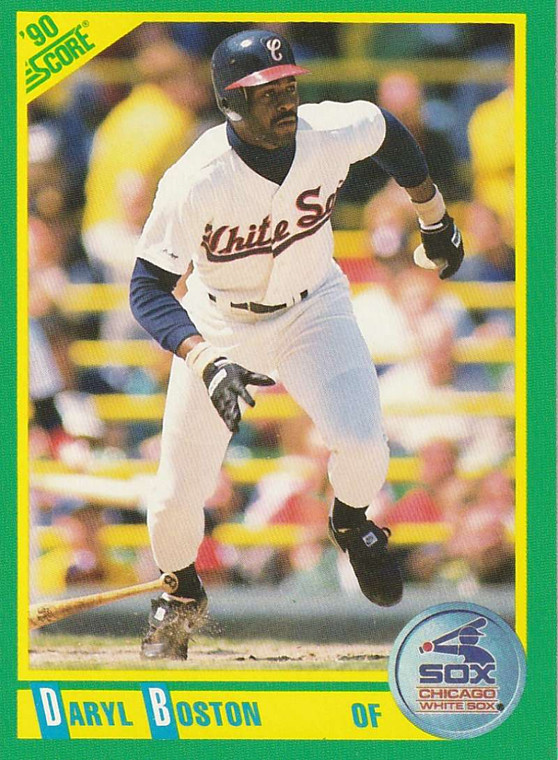 1990 Score #213 Daryl Boston VG Chicago White Sox 