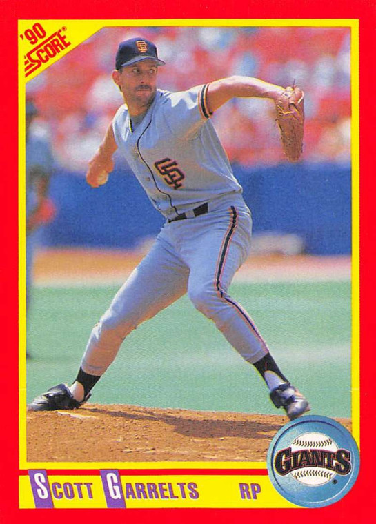 1990 Score #246 Scott Garrelts VG San Francisco Giants 