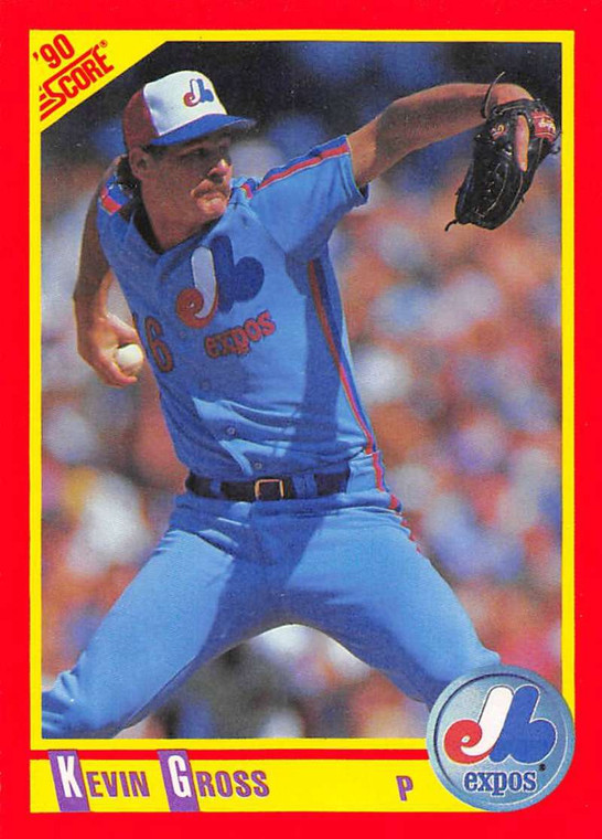 1990 Score #251 Kevin Gross VG Montreal Expos 
