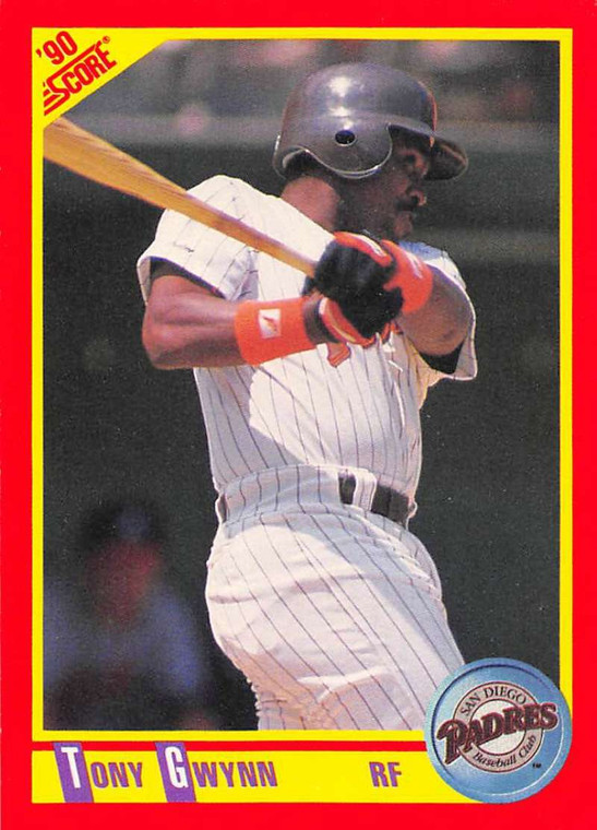 1990 Score #255 Tony Gwynn VG San Diego Padres 