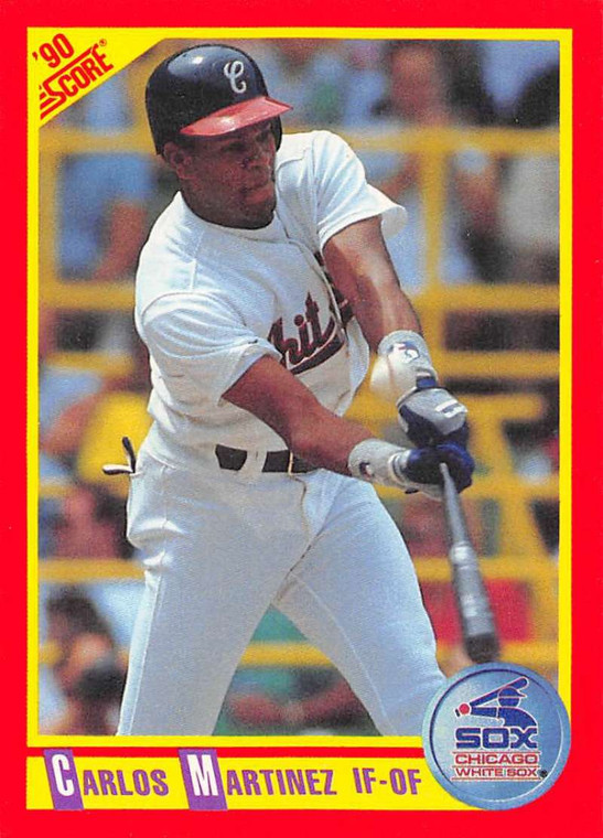 1990 Score #314 Carlos Martinez VG Chicago White Sox 