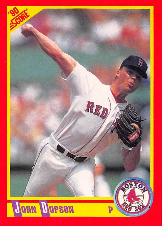 1990 Score #331 John Dopson VG Boston Red Sox 