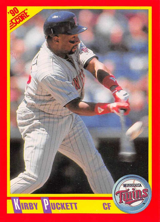 1990 Score #400 Kirby Puckett VG Minnesota Twins 