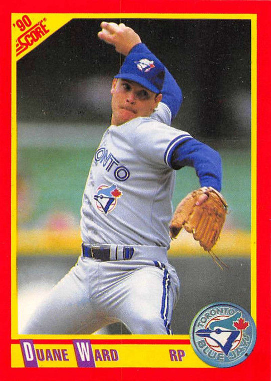 1990 Score #439 Duane Ward VG Toronto Blue Jays 