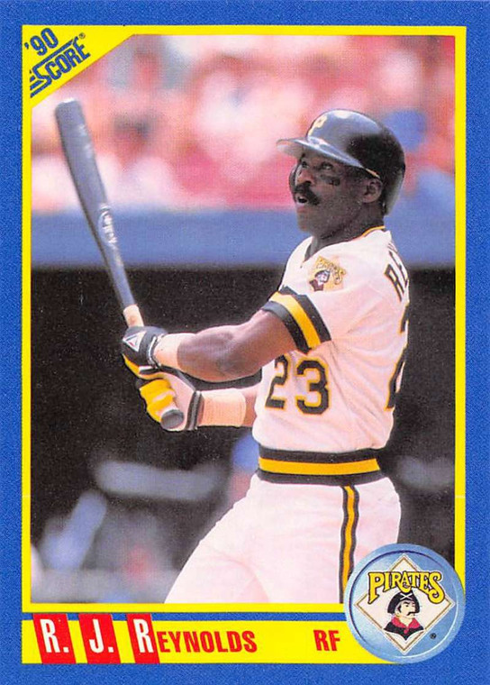1990 Score #469 R.J. Reynolds VG Pittsburgh Pirates 