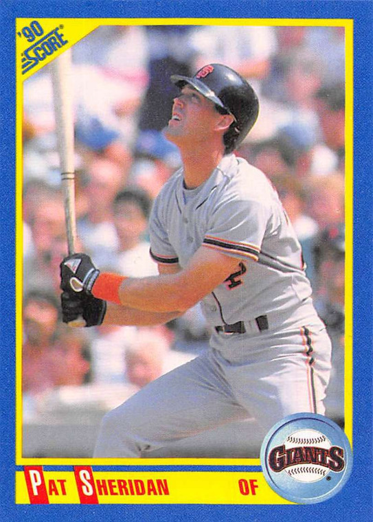 1990 Score #509 Pat Sheridan VG San Francisco Giants 