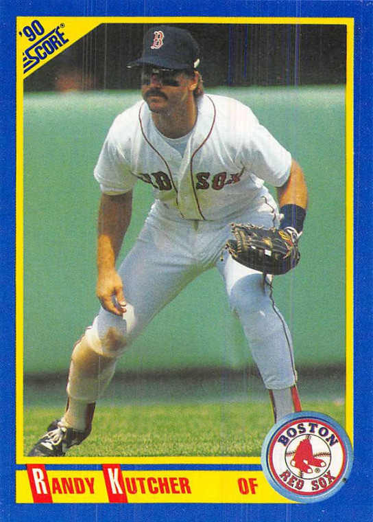 1990 Score #551 Randy Kutcher VG Boston Red Sox 
