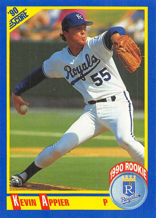 1990 Score #625 Kevin Appier VG Kansas City Royals 