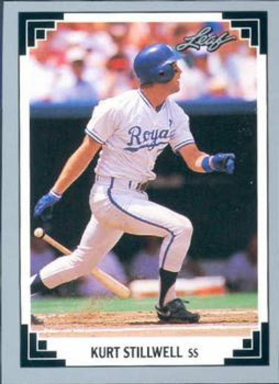 1991 Leaf #2 Kurt Stillwell VG Kansas City Royals 