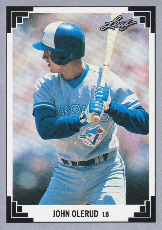 1991 Leaf #125 John Olerud VG Toronto Blue Jays 