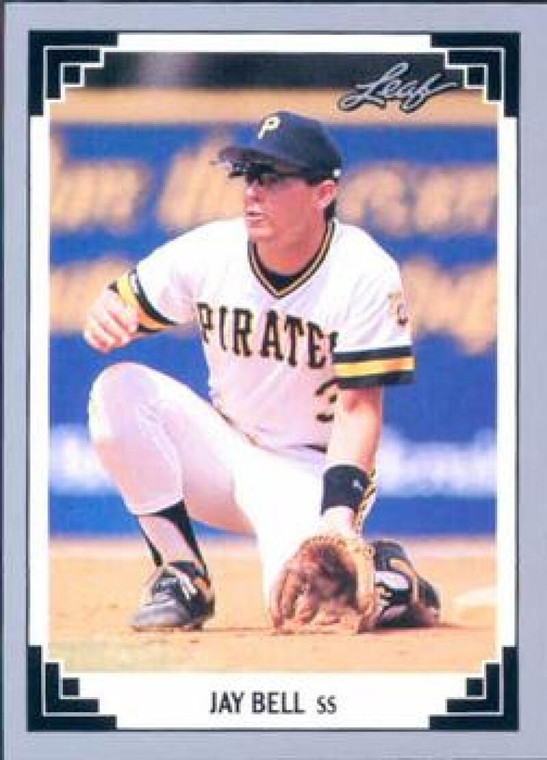 1991 Leaf #130 Jay Bell VG Pittsburgh Pirates 