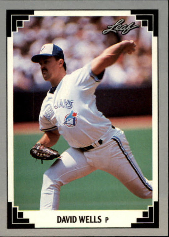 1991 Leaf #140 David Wells VG Toronto Blue Jays 