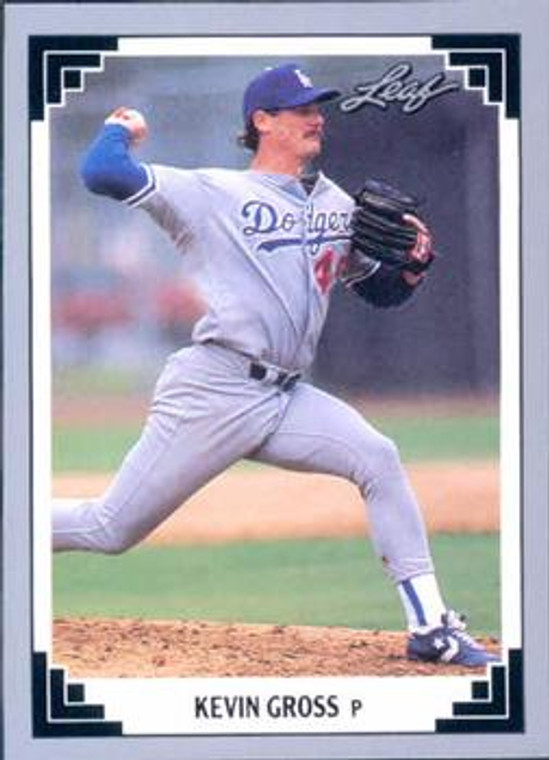 1991 Leaf #279 Kevin Gross VG Los Angeles Dodgers 