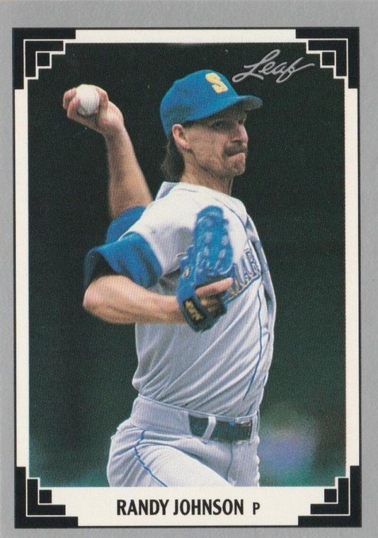 1991 Leaf #319 Randy Johnson VG Seattle Mariners 