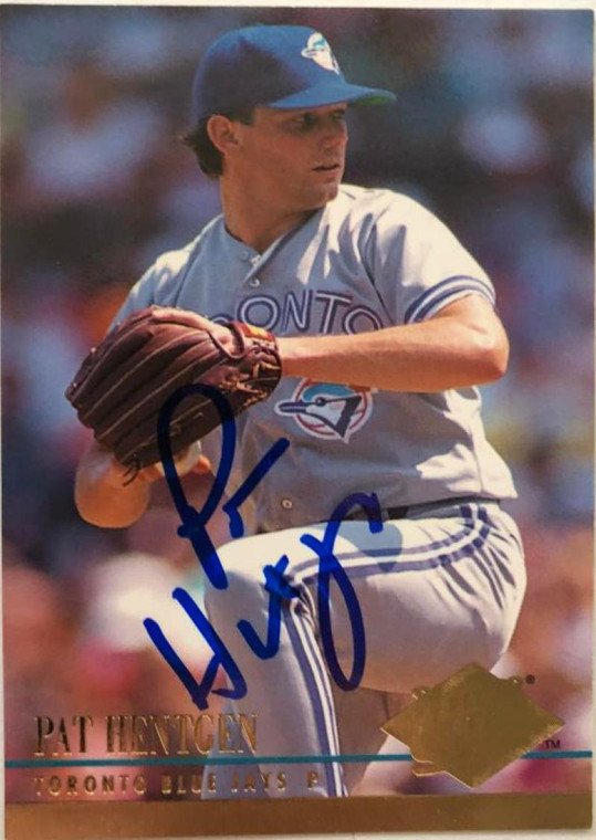 Pat Hentgen Autographed 1994 Fleer Ultra #138