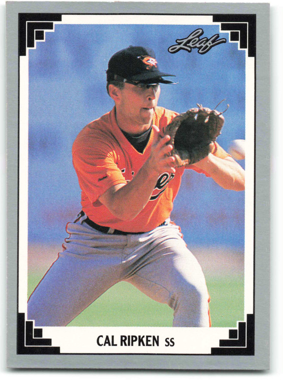 1991 Leaf #430 Cal Ripken Jr. VG Baltimore Orioles 