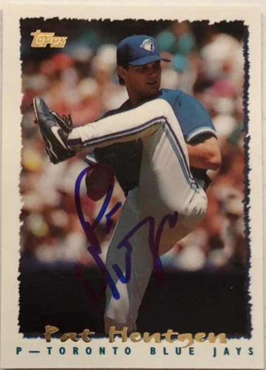 Pat Hentgen Autographed 1995 Topps #213