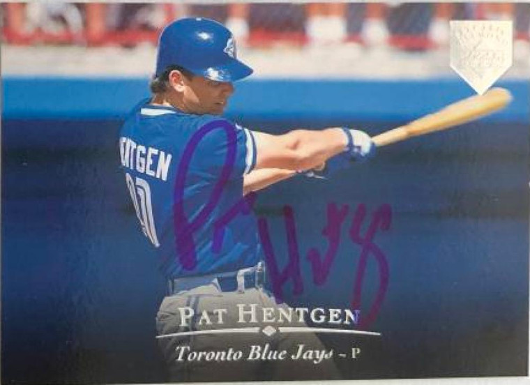 Pat Hentgen Autographed 1995 Upper Deck Electric Diamond #37