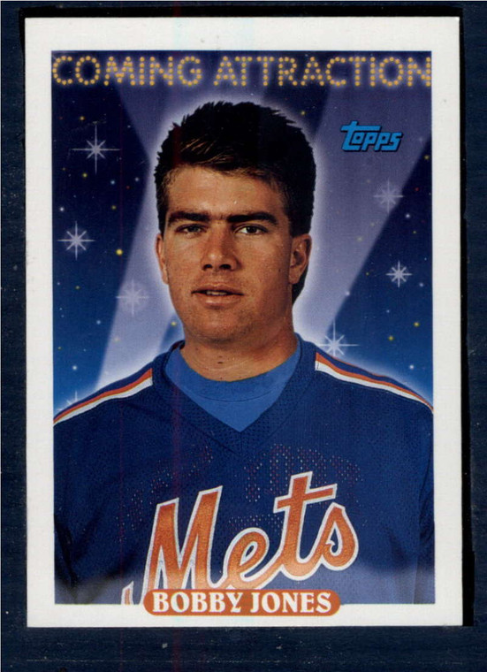 1993 Topps #817 Bobby Jones VG New York Mets 