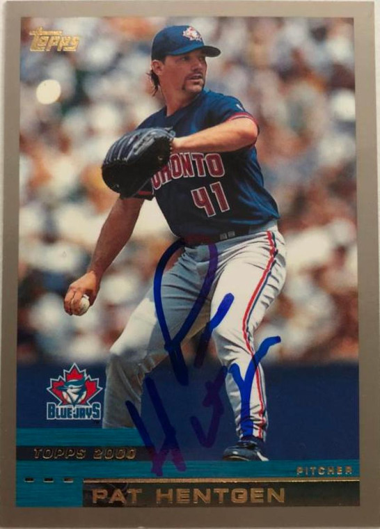 Pat Hentgen Autographed 2000 Topps #146