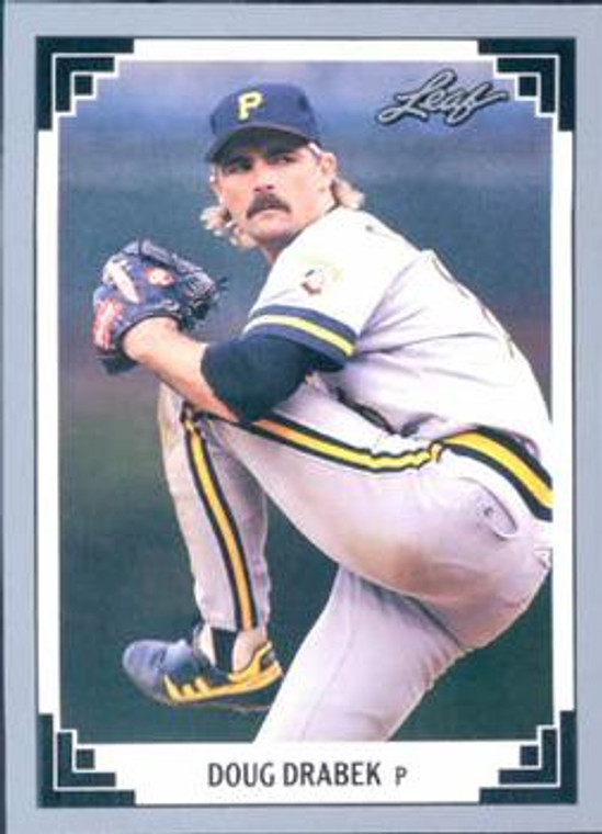 1991 Leaf #516 Doug Drabek VG Pittsburgh Pirates 