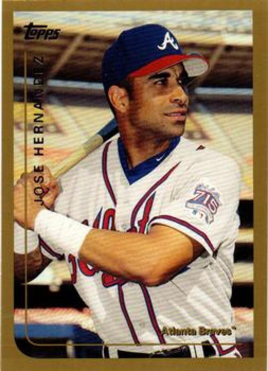 1999 Topps Traded #T98 Jose Hernandez NM-MT  Atlanta Braves 