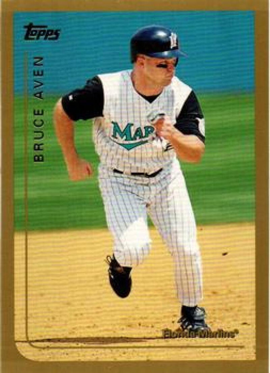 1999 Topps Traded #T104 Bruce Aven NM-MT  Florida Marlins 