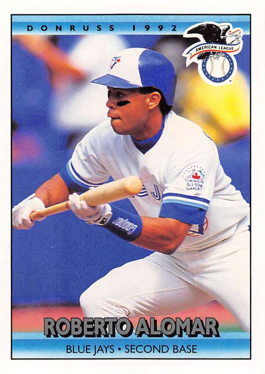 1992 Donruss #28 Roberto Alomar AS VG Toronto Blue Jays 