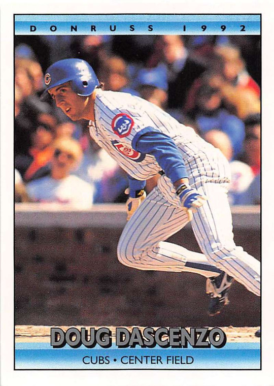 1992 Donruss #38 Doug Dascenzo VG Chicago Cubs 