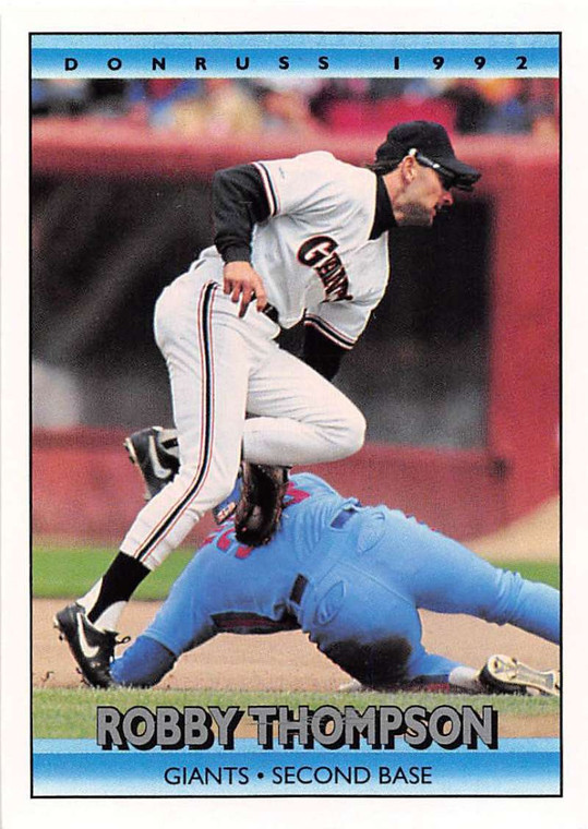 1992 Donruss #52 Robby Thompson VG San Francisco Giants 