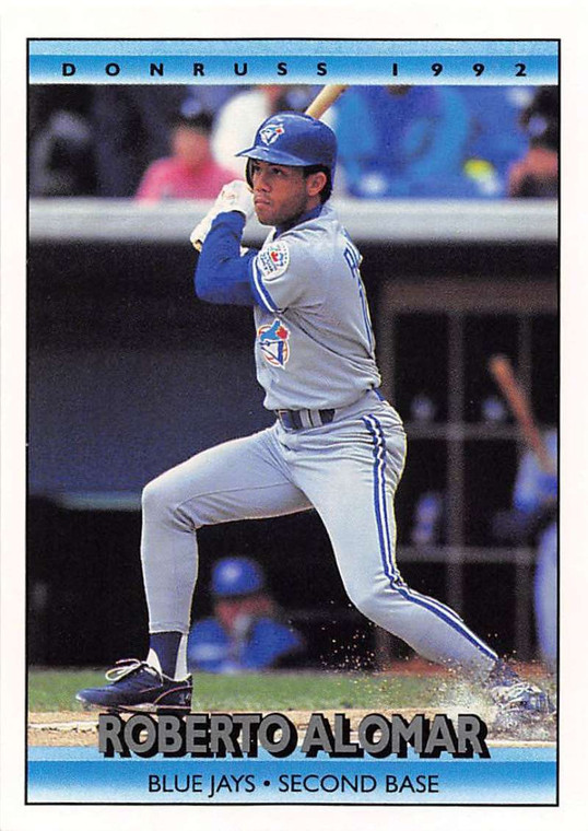 1992 Donruss #58 Roberto Alomar VG Toronto Blue Jays 