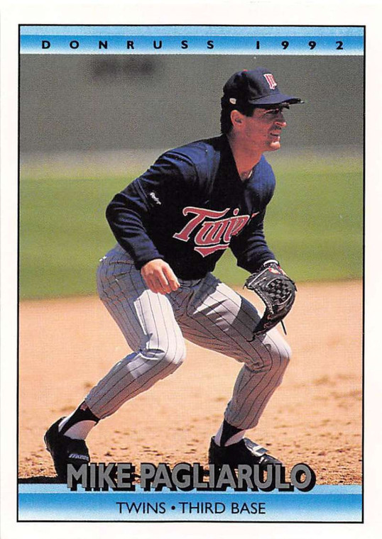 1992 Donruss #62 Mike Pagliarulo VG Minnesota Twins 