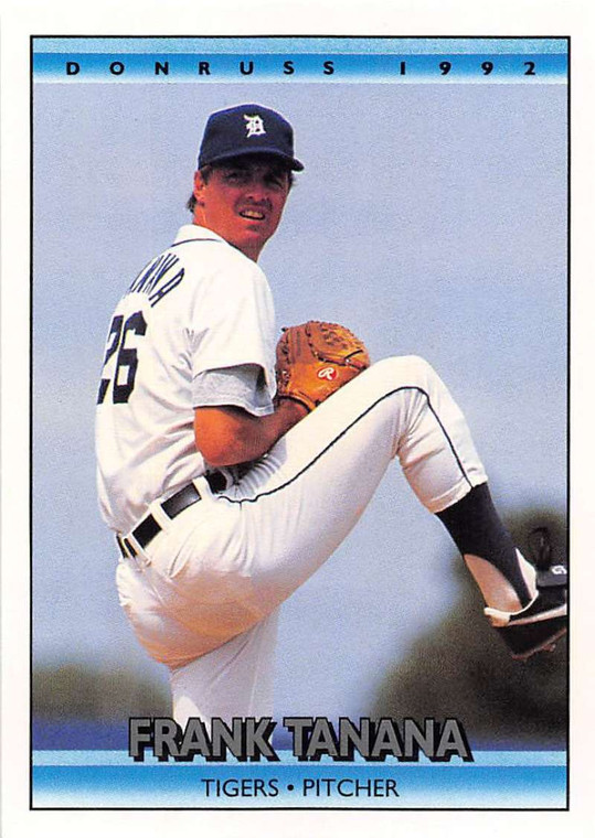 1992 Donruss #111 Frank Tanana VG Detroit Tigers 