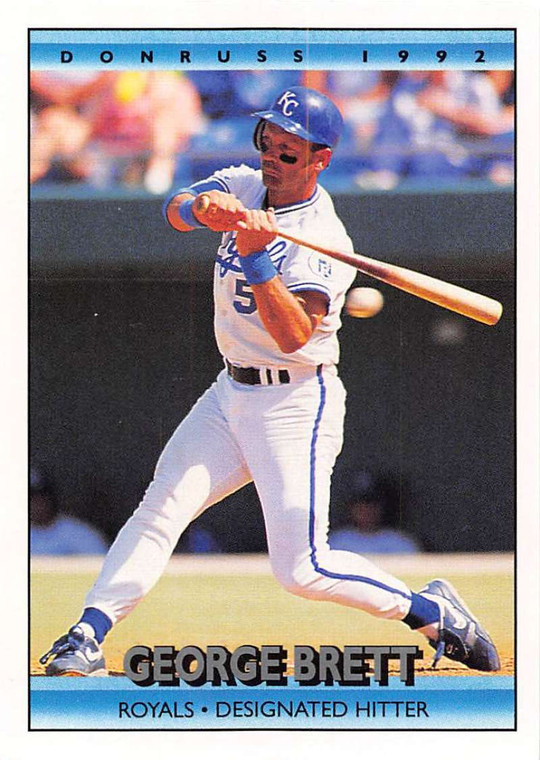 1992 Donruss #143 George Brett VG Kansas City Royals 