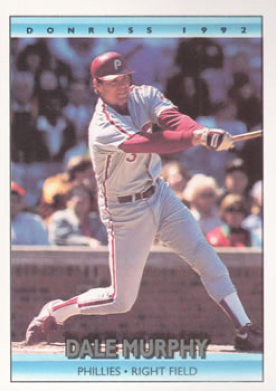 1992 Donruss #146 Dale Murphy VG Philadelphia Phillies 