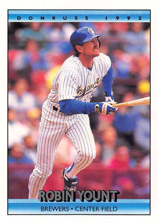 1992 Donruss #173 Robin Yount VG Milwaukee Brewers 