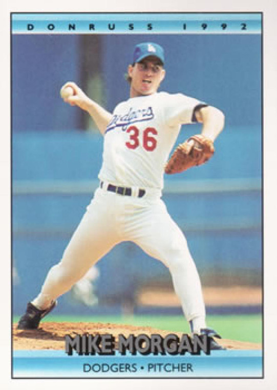 1992 Donruss #200 Mike Morgan VG Los Angeles Dodgers 