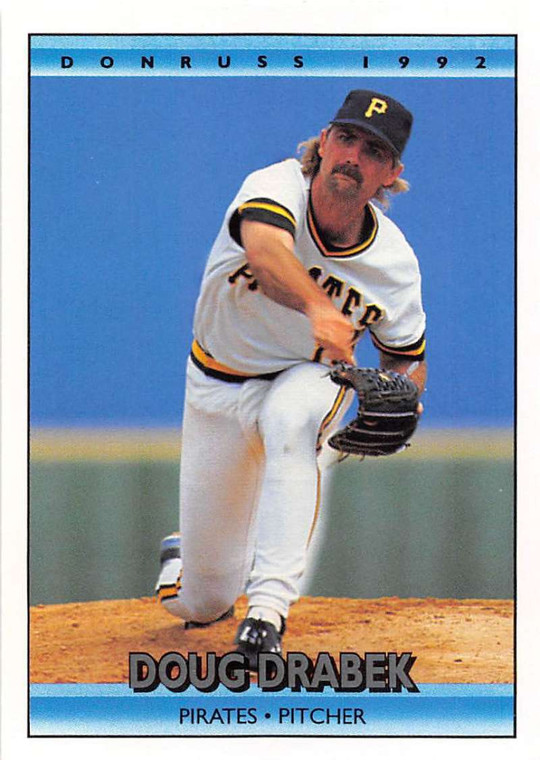 1992 Donruss #209 Doug Drabek VG Pittsburgh Pirates 