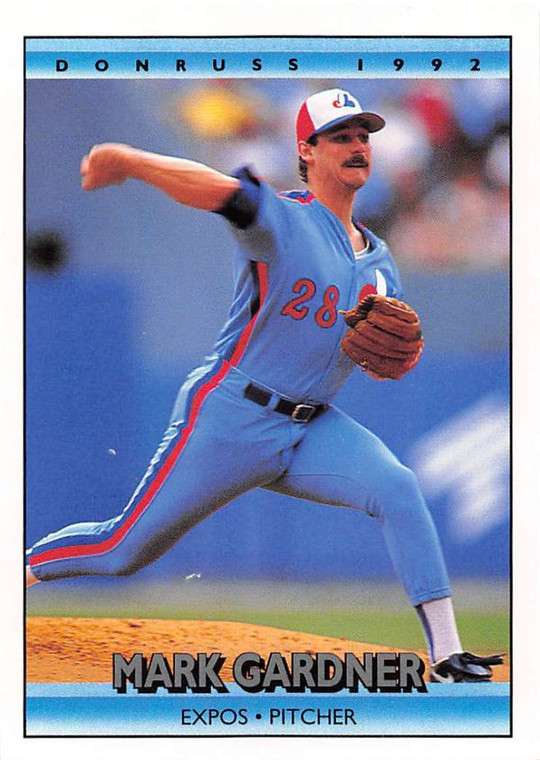 1992 Donruss #238 Mark Gardner VG Montreal Expos 